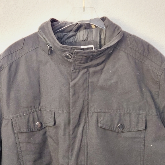 Men’s kenneth cole quilted bomber style short jacket size: L - Picture 3 of 14